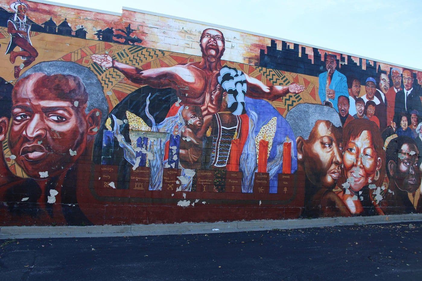 Dawning of a New Day, Downtown Kansas City, Kansas Avenue of Murals 